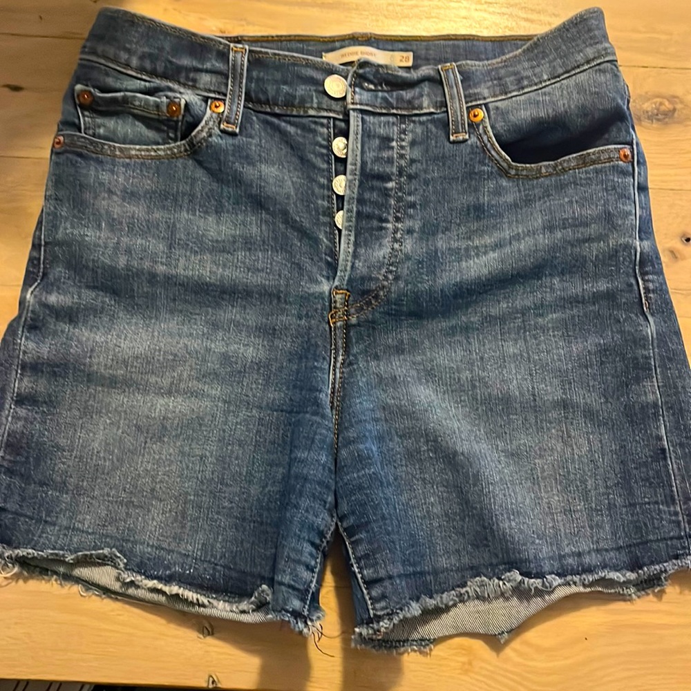 Levi's Wedgie Jean Denim Shorts